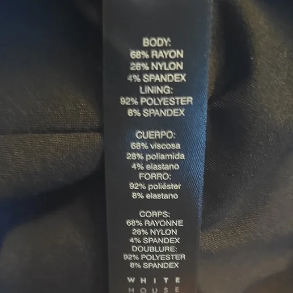 White House Black Market Sleeveless Pleated Midi Black Dress, Sz 8 NWT - Picture 5 of 10